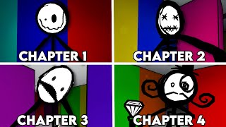 Color or Die  Chapter 1 to 4 Full Walkthrough  All Endings  Roblox [upl. by Aitnauq]