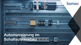 Automatisierung im Schaltschrankbau [upl. by Sayles]