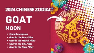 2024 CHINESE ZODIAC  GOAT SUB [upl. by Ainot951]