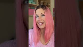 Blond to Pink using BRITE Pastel Pink hair dyeFading of pink hair dye [upl. by Elleinod41]