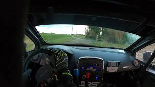 Rallye du Pays du lin 2023  Clio R3t  DELGERY  LANSSENS  ES10 [upl. by Laise]