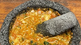 Local Spicerys Salsa Molcajete [upl. by Padgett]