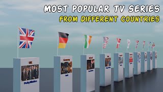 Most Popular TV Series From Different Countries  Comparison 3D [upl. by Naiditch780]