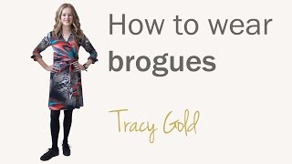 How to wear brogues for women over 40  how to wear shoe trends for women over 40 [upl. by Nahtanhoj438]