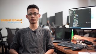 Rahmat Hidayat Software Engineer at Indonesian Company HIJUP [upl. by Aleusnoc]