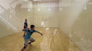 73rd USHA 4wall Nationals Men’s A Singles  Jack vs Ian Game 1 [upl. by Allyce]