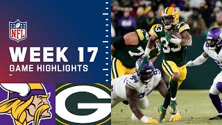 Vikings vs Packers Week 17 Highlights  NFL 2021 [upl. by Mosora]