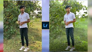 Lightroom Soft Green Photo Editing [upl. by Ziguard]