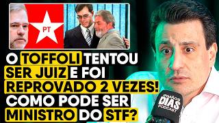 Um MINISTRO do STF que REPROVOU em CONCURSO pra JUIZ Pavinatto EXPÕE Dias Toffoli [upl. by Torruella]