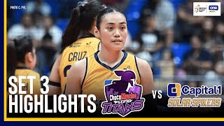 CAPITAL1 vs CHOCO MUCHO  SET 3 GAME HIGHLIGHTS  202425 PVL ALLFILIPINO CONFERENCE  NOV 21 2024 [upl. by Lerrud]