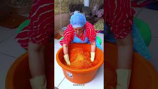 Aam ka achar kaise Banta hai making shortvideo [upl. by Derron]