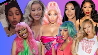 ‼️Cardi B IN TROUBLE with CPS Nicki Minaj DOMINATES Billboard Albums Chart 2024 Glorilla reacts [upl. by Shank]