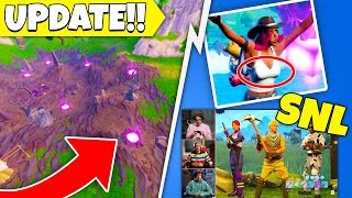 NEW Corrupted Islands Spawning Epic Apologized for Calamity Animation SNL Fortnite Skit [upl. by Anitel]