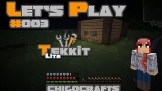 Lets play Tekkit Lite 003 Schaffe schaffe Häusle baue Deutsch [upl. by Arianne627]