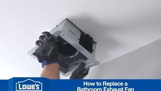 How To Install a Bath Exhaust Fan [upl. by Parette]