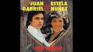 Nuestro Amor Es El Mas Bello del Mundo  Juan Gabriel a Duo Con Estela Nuñez [upl. by Rubbico]