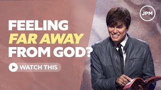 How To Reconnect With God When You’re Feeling Lost  Joseph Prince Ministries [upl. by Milli]