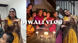 VLOG 58  CELEBRATING DIWALI IN LONDON CRACKERS FOOD amp FAMILY [upl. by Palla338]