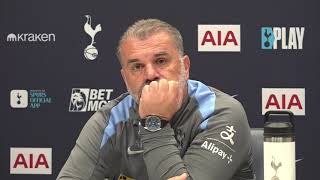 quotTHERES NO REASON WHY WE CANT CHALLENGE FOR THE TITLEquot PRESS CONFERENCE Postecoglou Spurs Arsenal [upl. by Goldberg973]