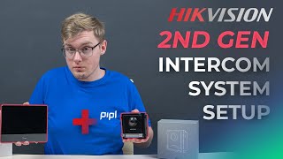 Setup amp Tutorial Hikvision 2nd Gen Modular IP Video Intercom System [upl. by Fleisig]