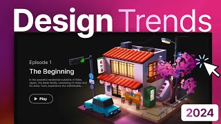 Top 2024 Web Design Trends [upl. by Atteval]