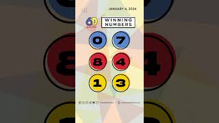 PCSO Lotto Results P525M Super Lotto 649 Lotto 642 6D 3D 2D  Jan 4 2024 [upl. by Meggie306]