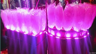 How to Make Cotton Candy  Street Style Candy Floss  Buddhi Ke baal [upl. by Downing]