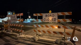 Route 303 closed in Brunswick due to water main break [upl. by Neret]