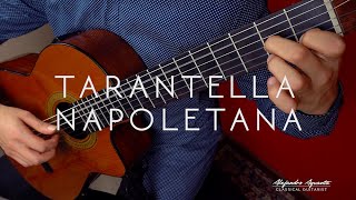 TARANTELLA NAPOLETANA  Performed by Alejandro Aguanta  Classical guitar [upl. by Aihseya439]