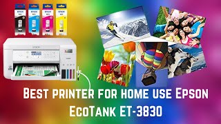 Epson EcoTank ET3830 2024 Review [upl. by Rabelais]