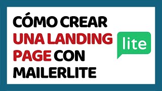 Cómo Hacer una Landing Page con MailerLite 2024 ✅ CURSO DE MAILERLITE 2024 10 [upl. by Adnah269]