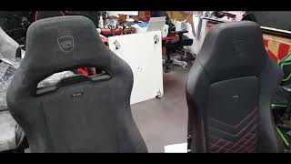 Noblechairs HERO ST 2023 amp Noblechairs HERO 2021 [upl. by Elodie]