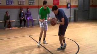 The Big Bang Theory 5x17 Sheldon and Kripke playing basketball [upl. by Vladamir]