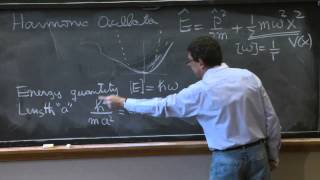 Lecture 8 Quantum Harmonic Oscillator [upl. by Starbuck877]