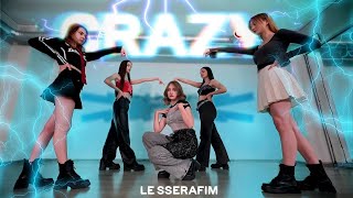 KPOP IN STUDIO  MIXTAKE LE SSERAFIM  르세라핌   CRAZY  Dance Cover by AXSDENT [upl. by Elleryt]