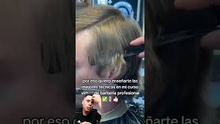 Como cortar con tijera 😱🔥💈 barberias barbershop hairstyle barberia barber hairstyles hairsty [upl. by Attenod]