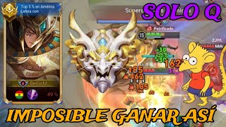 IMPOSIBLE GANAR ASÍ  CIRRUS JUNGLA  TROLL  RANKED SOLO Q  HoK  HONOR OF KINGS  GamePlay 2024 [upl. by Llerrah]