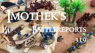 Warhammer 30k  Battlereport 319  Daemons of the ruinstorm vs Ultramarines amp Talons of the emperor [upl. by Halverson]