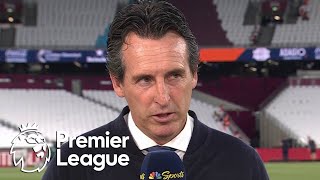 Unai Emery discusses Aston Villas balance between Premier League Champions League  NBC Sports [upl. by Lehcor640]