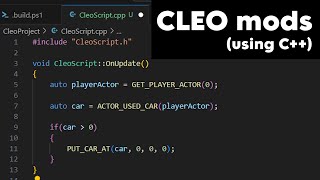 Como criar mods CLEO pro GTA SA Android usando c [upl. by Godewyn]