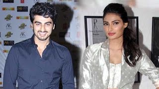 Arjun Kapoor amp Athiya Shettys KISS  Bollywood Gossip [upl. by Aerdnaed]