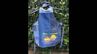 super fantastic diy apron design idea stylishblousebackneckdesign [upl. by Burrus421]