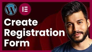 How To Create Registration Form In Elementor easy tutorial [upl. by Sakovich81]