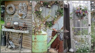 Thrifty Ideas For Your Vintage Cottage decor Rustic and Shabby Chic Decor homedecor vintagedecor [upl. by Ennahoj]