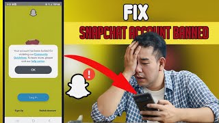 How to Fix Snapchat Device Ban 2024 Unlock Snapchat Account Temporary amp Permanently ban [upl. by Trub]