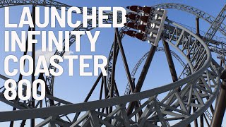 NL2 Infinity 800 Layout  Gerstlauer launched Infinity coaster [upl. by Couhp417]