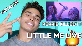 PERRIES VOCALS Little Mix Little ME Live Reaction [upl. by Eecart422]