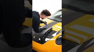 Restoring Faded Trim on a Porsche 911 GT3RS  Satisfying [upl. by Carmencita480]