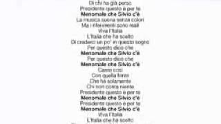 Menomale che Silvio cè  A Silvio Berlusconi nuovo inno [upl. by Aidas967]