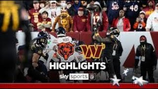 quotNFL Hail Mary Miracle Commanders Shock Bears with LastSecond Touchdown Highlightsquot [upl. by Fergus]